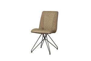 Capri Stoel - Vintage Brown + Linen Brown Tower Living