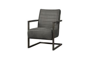 Rocca Fauteuil - Bull anthracite Tower Living