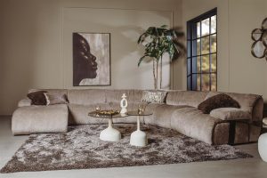Redford Chaise Lounge no arm - Touch 04 taupe Tower Living
