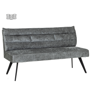 Rosora Bankje 160 cm - HZ6068-85 grey Tower Living