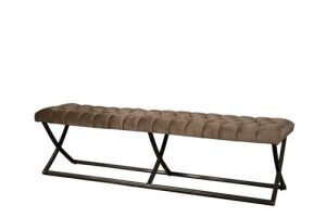 Bolton Bankje 155 - fabric Genova Taupe 101 Tower Living