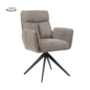 Varzo Armstoel - Toro 45 mocca (draaibaar) Tower Living