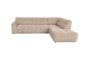 Memphis 3-AL + Ottoman R - Haga 30 beige Tower Living