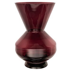 Vaas Veya burgundy Richmond Interiors