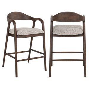 Counterstoel Mihara mocca fancy fire retardant Richmond Interiors