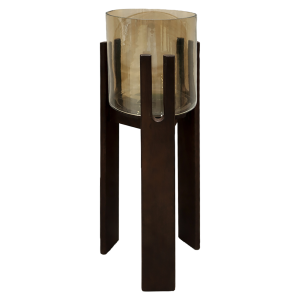 Windlicht Reese walnut large Richmond Interiors