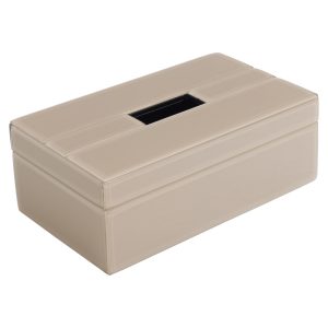 Decoratief object Viper taupe tissue box Richmond Interiors