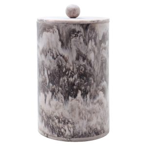 Opbergdoos Rosaline chocolat brown storage jar small Richmond Interiors