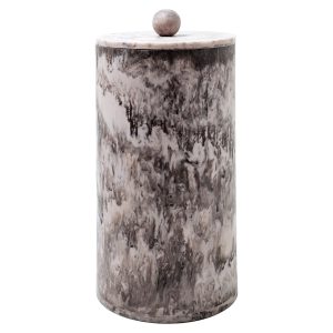 Opbergdoos Rosaline chocolat brown storage jar large Richmond Interiors