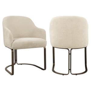 Eetkamerstoel Hadley natural boldweave fire retardant Richmond Interiors