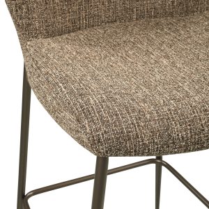 Counterstoel Odarby brown tweed fire retardant Richmond Interiors