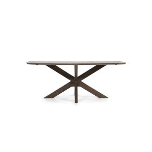 Eettafel Nikki 200x100 - bruin Eleonora