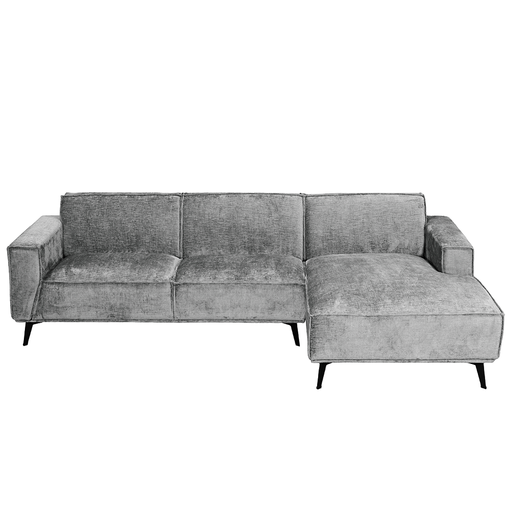 Leeds 2 5-AL + Chaise R - Touch 27 Light grey Tower Living - Afbeelding 3