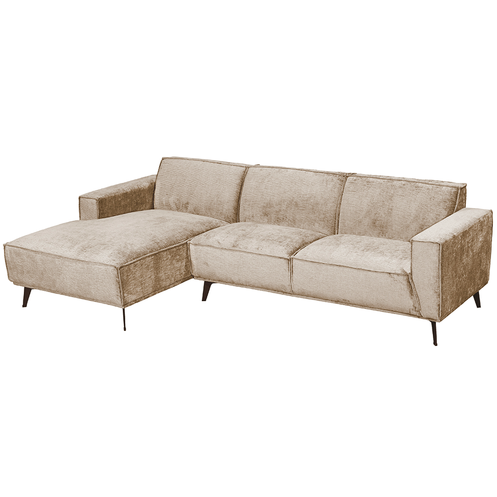 Leeds 2 5-AR + Chaise L - Touch 102 Beige Tower Living