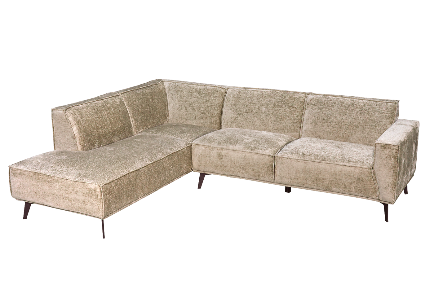 Leeds 2 5-AR + Ottoman L - Touch 102 Beige Tower Living - Afbeelding 2