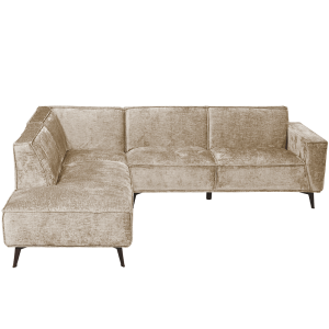 Leeds 2 5-AR + Ottoman L - Touch 102 Beige Tower Living