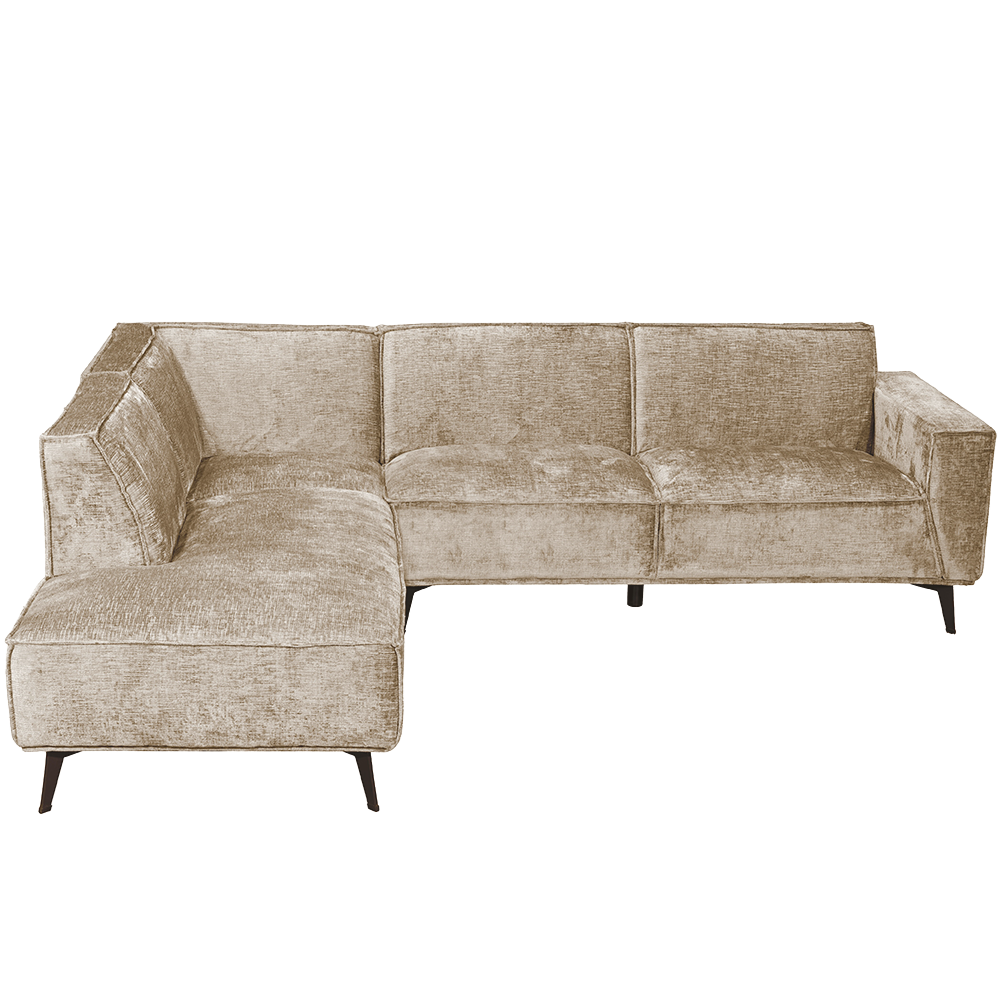 Leeds 2 5-AR + Ottoman L - Touch 102 Beige Tower Living