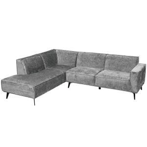 Leeds 2 5-AR + Ottoman L - Touch 27 Light grey Tower Living