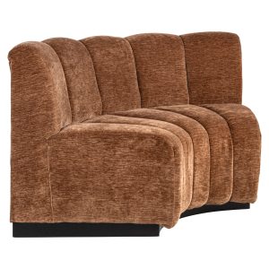 Eetkamer bank Hillpark customized round corner fire retardant Richmond Interiors