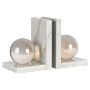 Boekenstandaards Lulu white Richmond Interiors