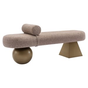 Bank Alexander Jones brown tweed fire retardant (Geneva) Richmond Interiors