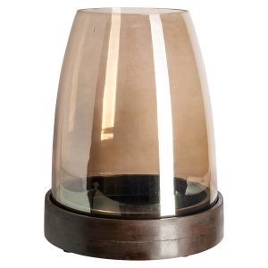 Windlicht Skye walnut Richmond Interiors