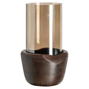 Windlicht Sloane walnut large Richmond Interiors
