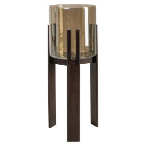 Windlicht Reese walnut large Richmond Interiors