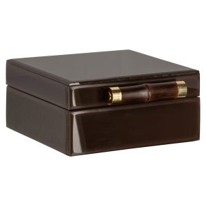 Opbergdoos Echo dark brown small Richmond Interiors