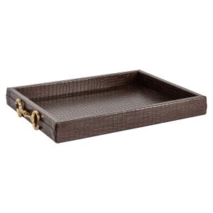 Dienblad Banks dark brown Richmond Interiors