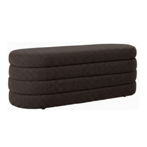 Poef & Voetenbank Camille brown chunky Richmond Interiors