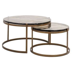 Salontafel Cleo gold (Set of 2) Richmond Interiors