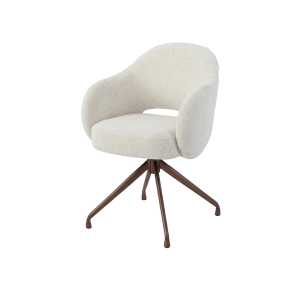 Porto Armstoel - Toro 25 cream - Anodic (draaibaar) Tower Living