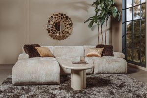 Redford Chaise Lounge no arm - Touch 102 beige Tower Living