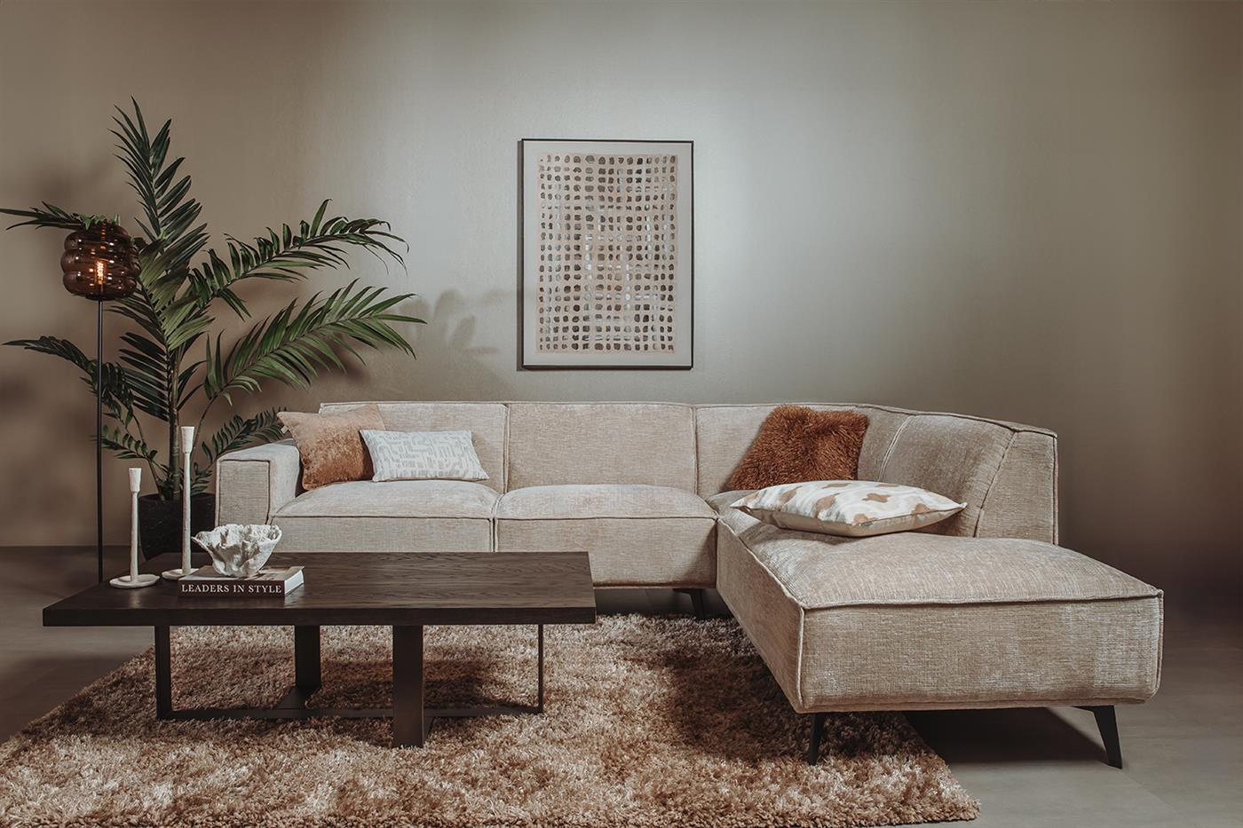 Leeds 2 5-AL + Ottoman R - Touch 102 Beige Tower Living