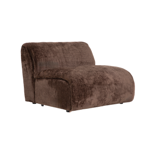 Redford 1-seater no arm - Touch 106 brown Tower Living