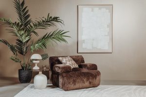 Redford Modular armrest - Touch 106 brown Tower Living