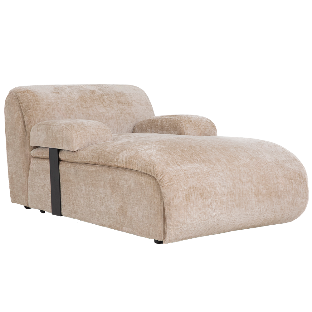 Redford Chaise Lounge no arm - Touch 102 beige Tower Living - Afbeelding 5