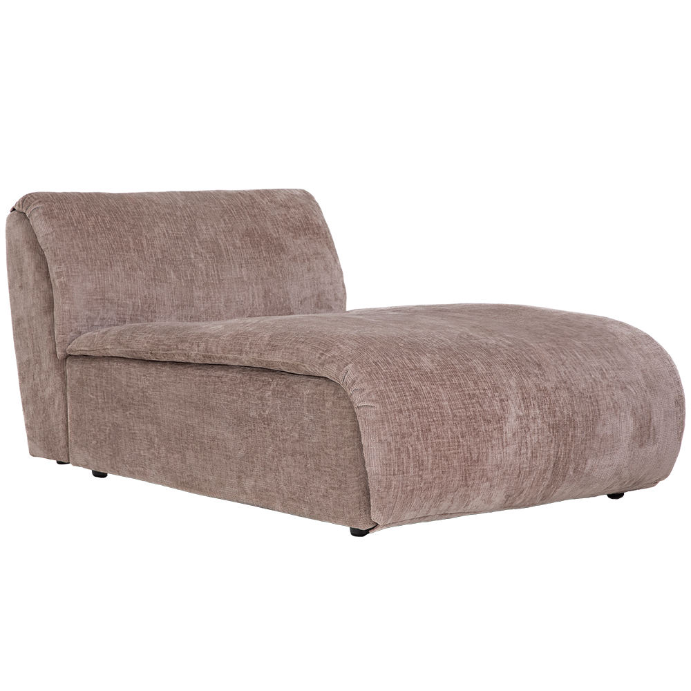 Redford Chaise Lounge no arm - Touch 04 taupe Tower Living - Afbeelding 3