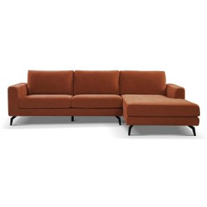 Highlands 2 5-AL + Chaise R - Nature 500 Pearl Copper Tower Living