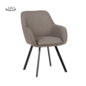 Borgo Armstoel - Bjorn 34 beige-grey (draaibaar) Tower Living