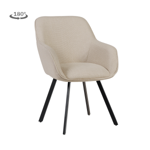 Borgo Armstoel - Bjorn 24 beige (draaibaar) Tower Living
