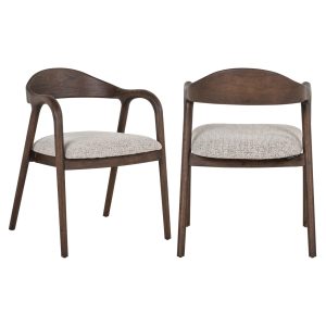 Eetkamerstoel Mihara mocca fancy fire retardant Richmond Interiors