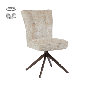 Bardi Stoel - Cremona 14 beige - Anodic (draaibaar) Tower Living