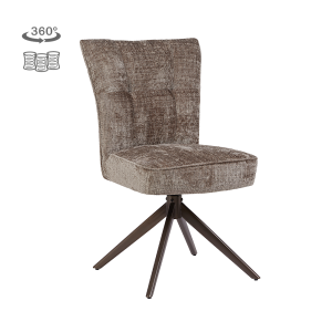 Bardi Stoel - Cremona 24 clay - Anodic (draaibaar) Tower Living