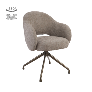 Porto Armstoel - Toro 45 mocca - Anodic (draaibaar) Tower Living