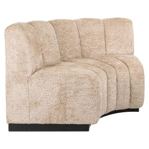Eetkamer bank Hillpark lovely beige round corner Richmond Interiors
