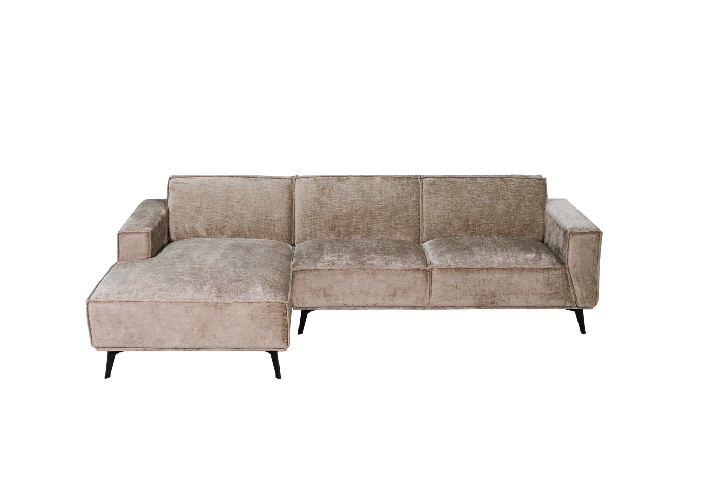 Leeds Chaise L +  2 5-AR - Touch 04 Taupe Tower Living - Afbeelding 2