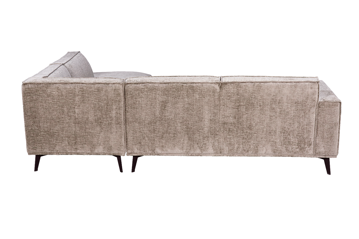 Leeds 2 5-AL + Ottoman R - Touch 04 Taupe Tower Living - Afbeelding 5