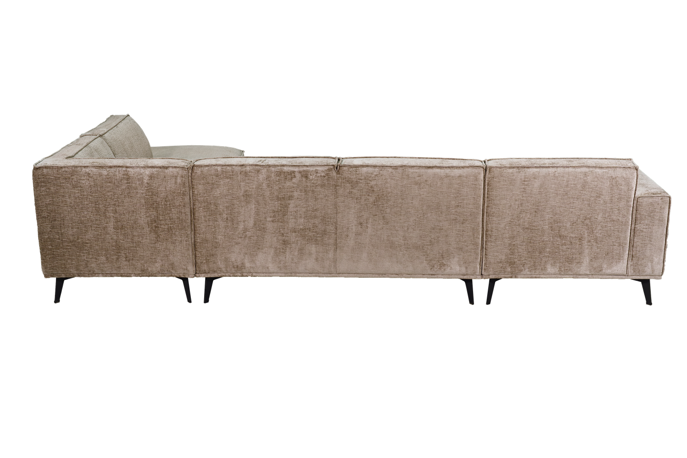 Leeds Chaise L - 2 5 - Ottoman R - Touch 04 Taupe Tower Living - Afbeelding 4